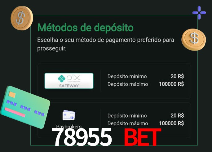 O cassino 78955 bet oferece uma grande variedade de métodos de pagamento